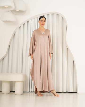 Blush Beige Grace Kaftan